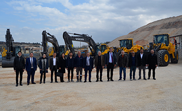 CYS YAPI, TAŞ OCAKLARINDAKİ YOĞUN ÇALIŞMA TEMPOSUNDA VOLVO İLE TASARRUFU HEDEFLİYOR